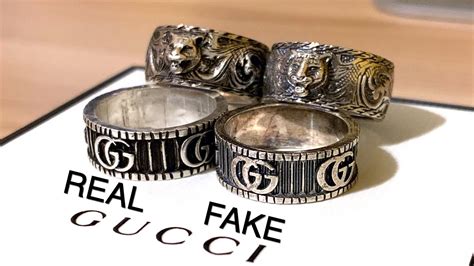 gucci ring fake|is gucci jewelry real gold.